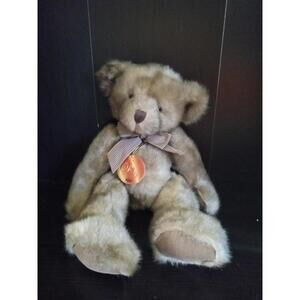 Vintage RUSS SOFT CLASSICS BEAR 15" COLLECT A CLASSIC W/ TAG Light Brown Tr8#168